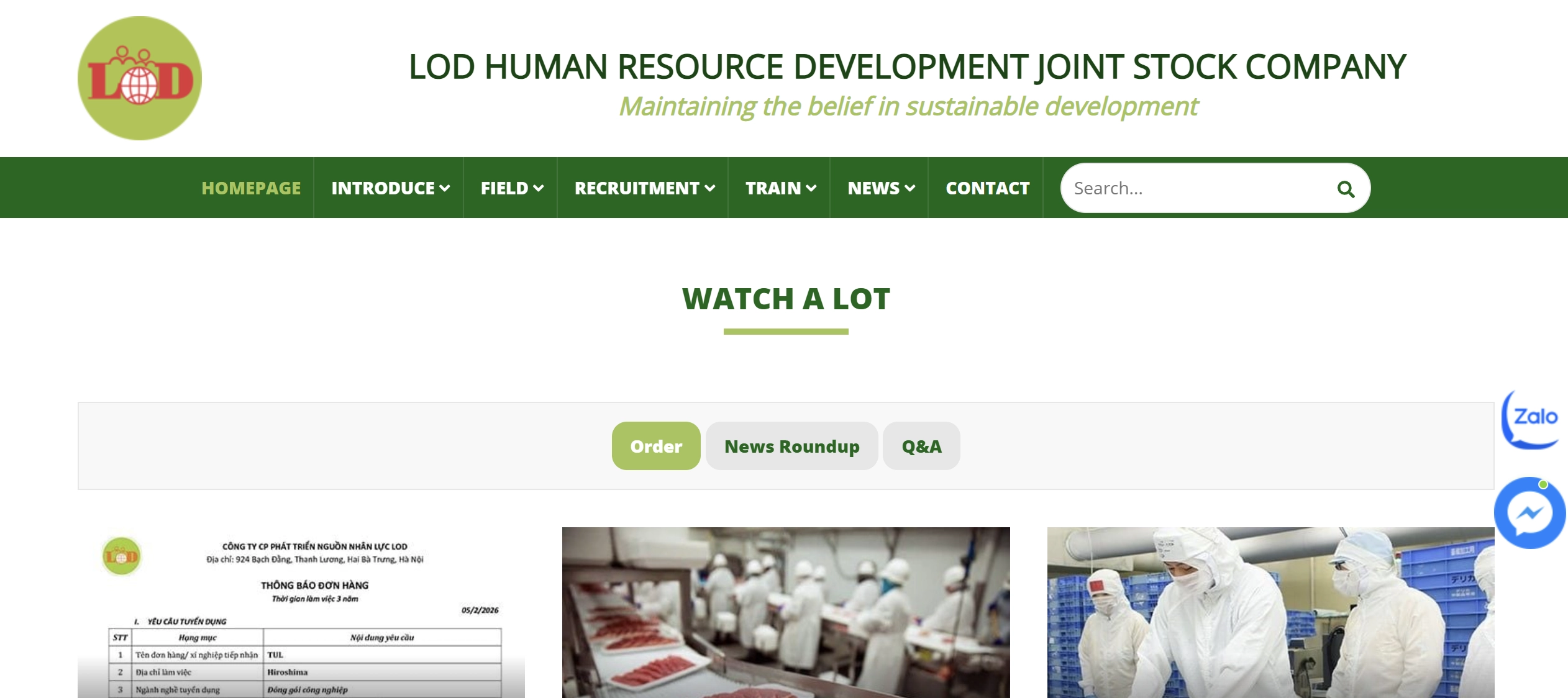LOD Human Resource Development JS Company