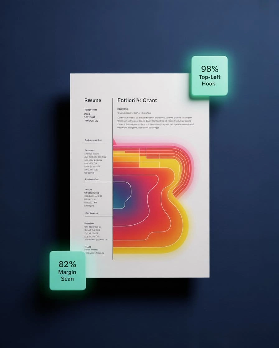 CV Format Eye-Tracking Heatmap