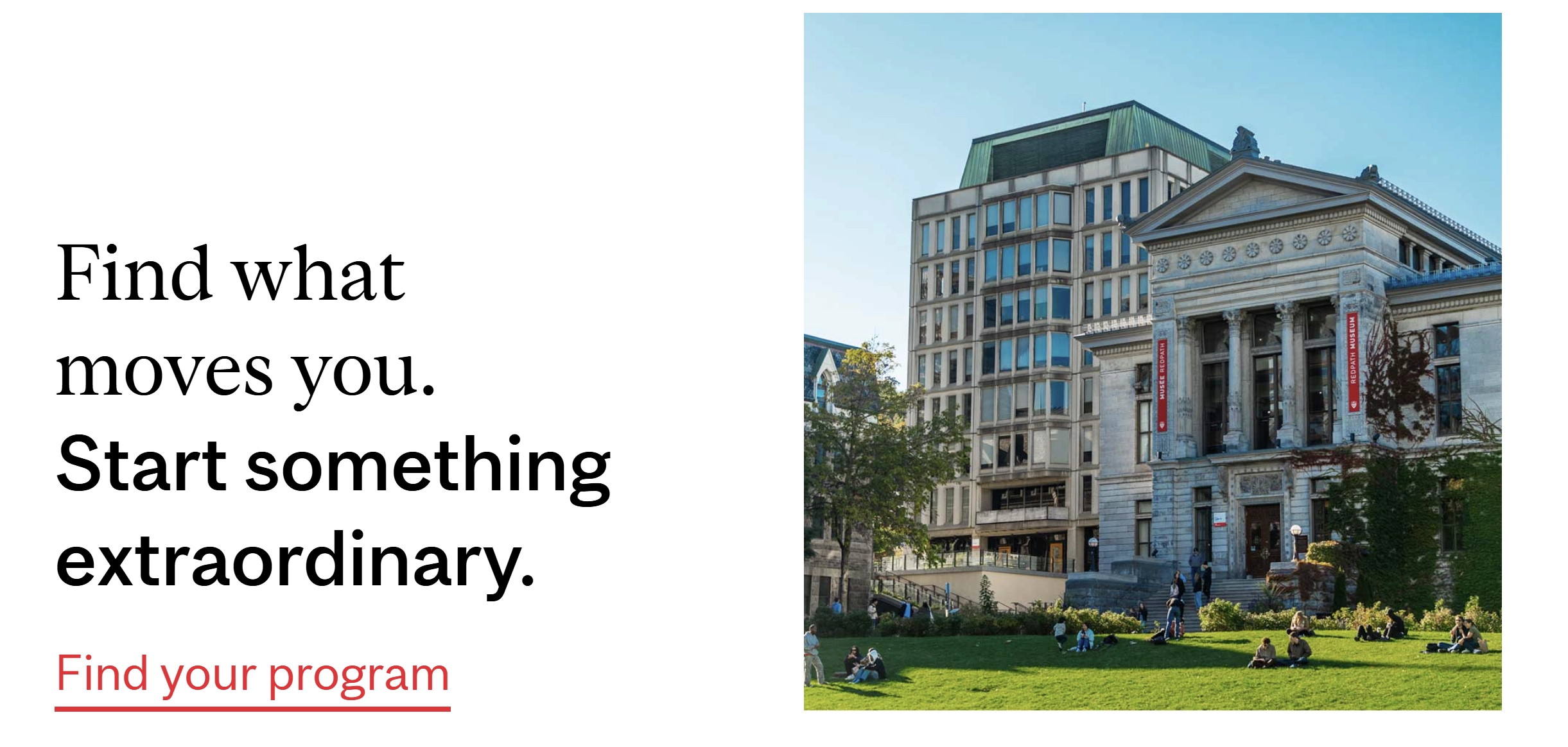 McGill University Montreal campus — top 30 global university strong in medicine, law, engineering and sciences