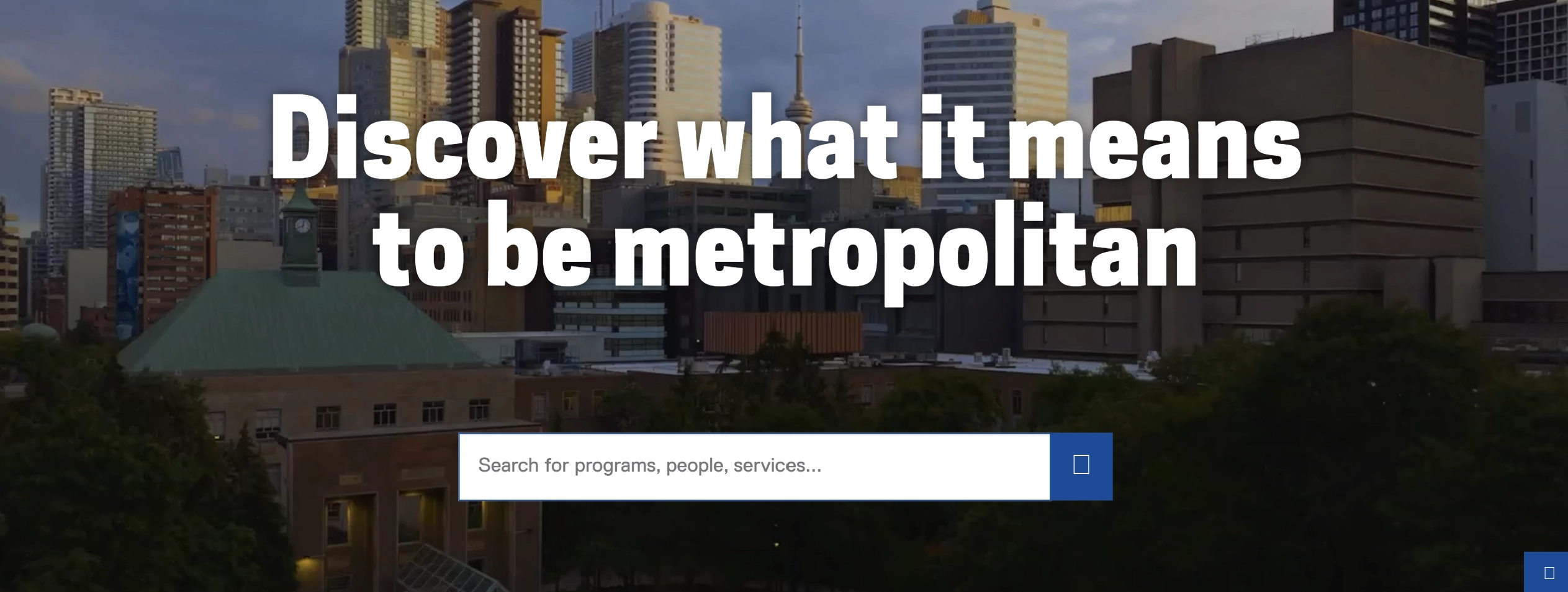 Toronto Metropolitan University campus — formerly Ryerson University, strong in engineering, business and journalism